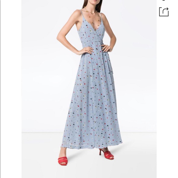 Ganni Dresses & Skirts - COPY - Maxi length wrap dress from Ganni